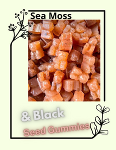 Black seed Sea Moss Gummies